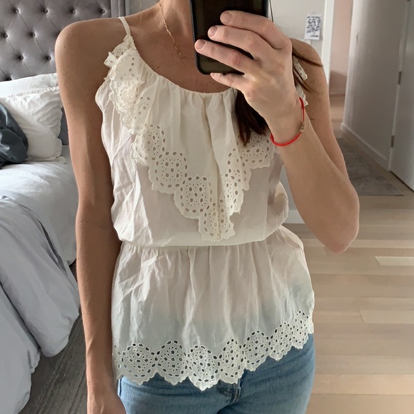 Super Cute GAP ruffle tank top, NEW, without tags - Picture 5 of 7